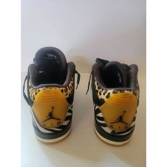 Nike Air Jordan Retro 3s Men\'s Black Animal Instinct Lace-Up Sneakers Size 10.5 main image 4